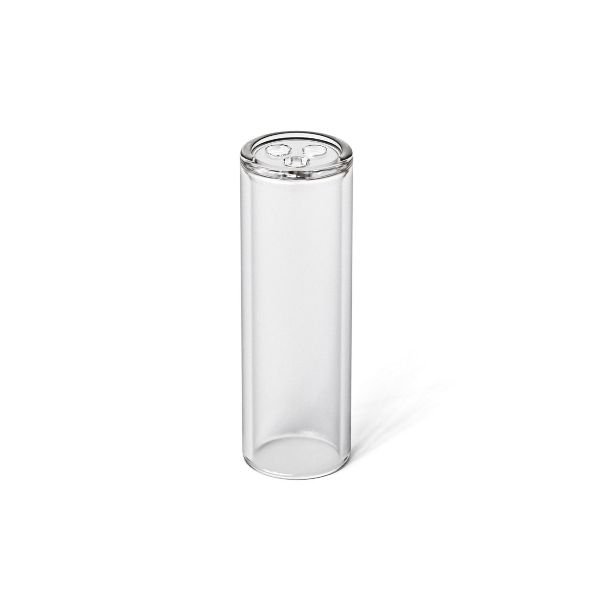 10mm Vented Round Glass Filter Tips - Clear 175ct