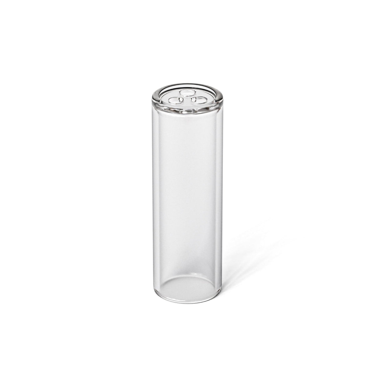 10mm Vented Round Glass Filter Tips - Clear 175ct
