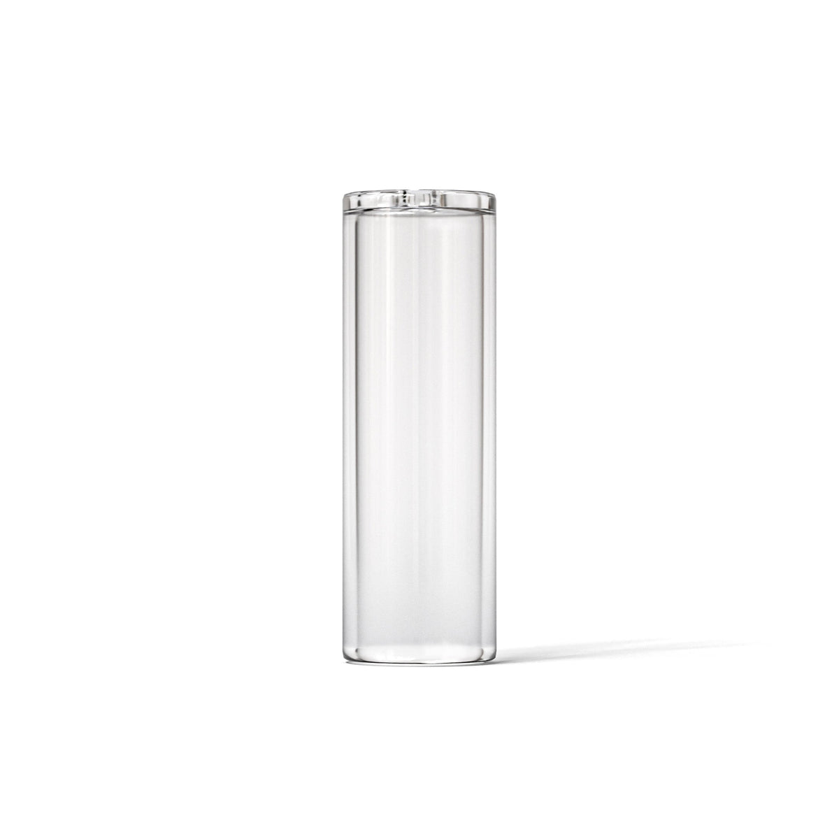 10mm Vented Round Glass Filter Tips - Clear 175ct
