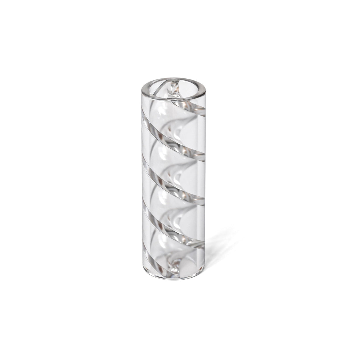 10mm Helix Noodle Glass Filter Tips - Clear 175ct