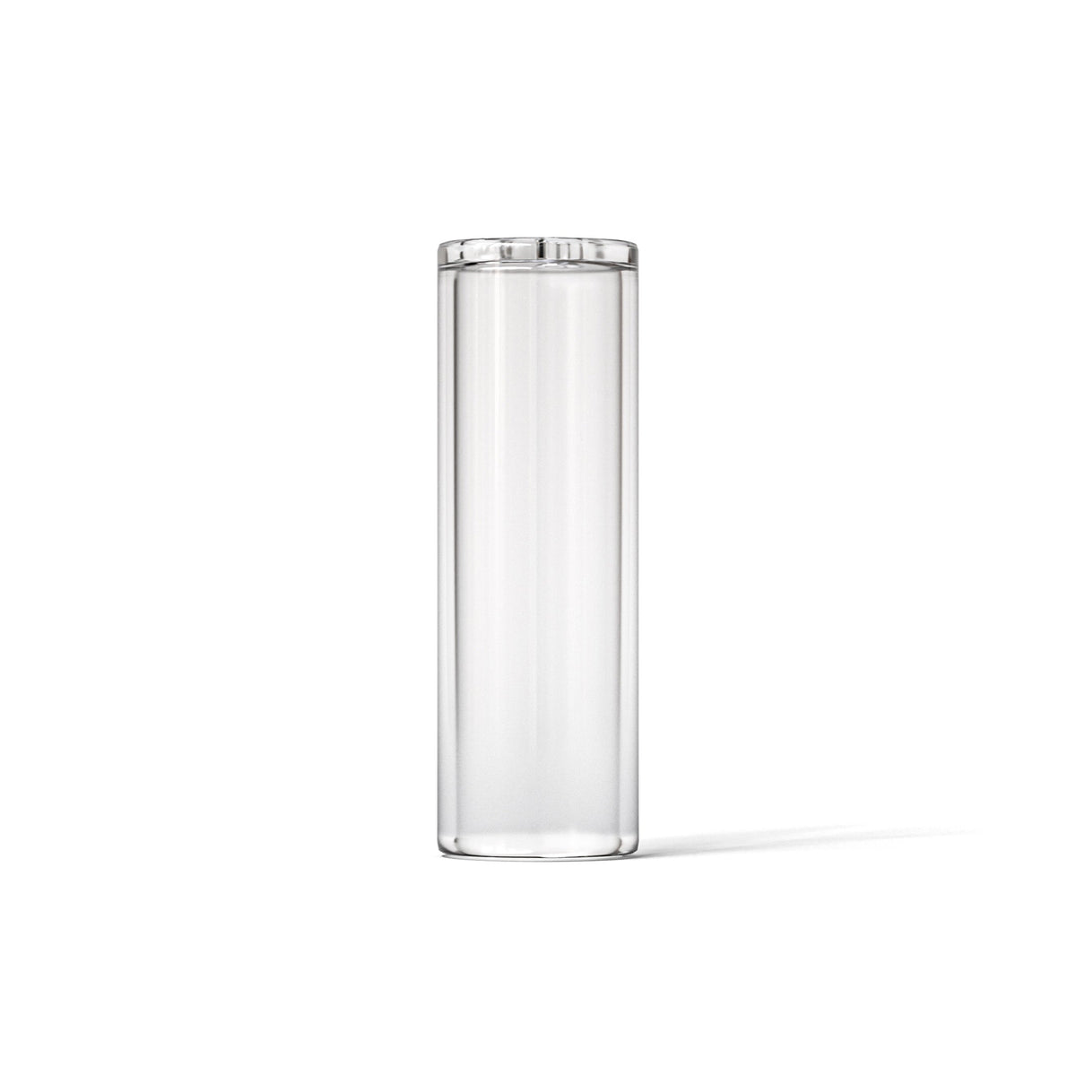 10mm Vented Round Glass Filter Tips - Clear 175ct