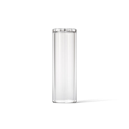 10mm Vented Round Glass Filter Tips - Clear 175ct