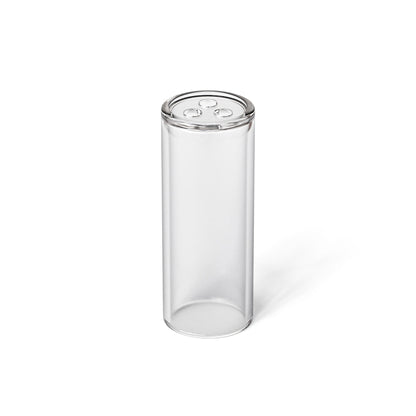 12mm Vented Round Glass Filter Tips - Clear 100ct