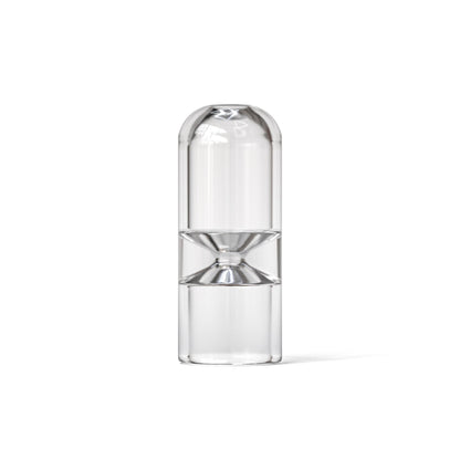 12mm Bullet Glass Filter Tips - Clear 175ct