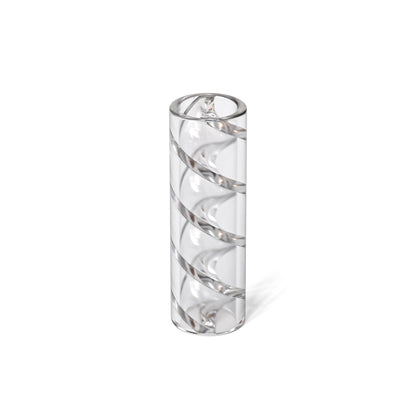10mm Helix Noodle Glass Filter Tips - Clear 175ct