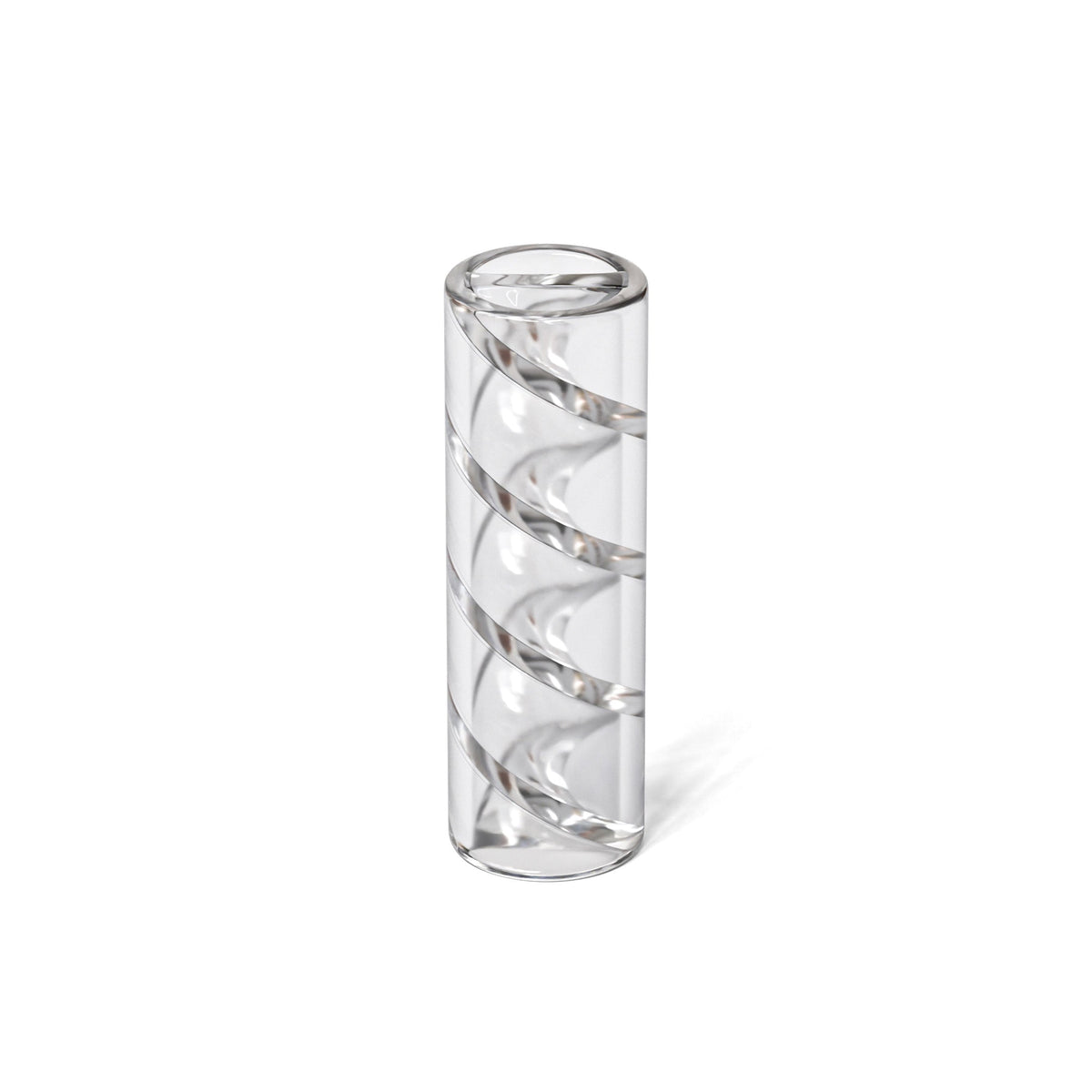 10mm Helix Noodle Glass Filter Tips - Clear 175ct