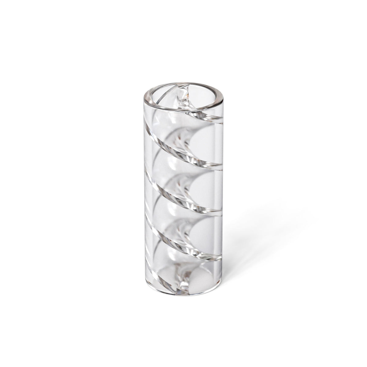 12mm Helix Noodle Glass Filter Tips - Clear 175ct