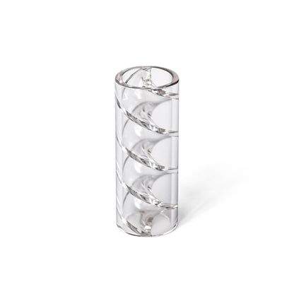 12mm Helix Noodle Glass Filter Tips - Clear 175ct