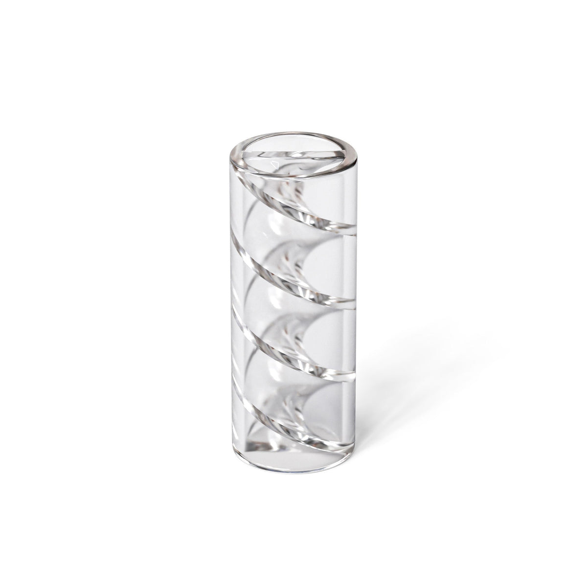 12mm Helix Noodle Glass Filter Tips - Clear 175ct