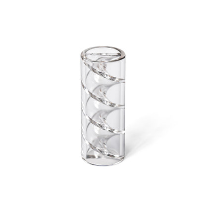 12mm Helix Noodle Glass Filter Tips - Clear 175ct