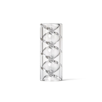 12mm Helix Noodle Glass Filter Tips - Clear 175ct