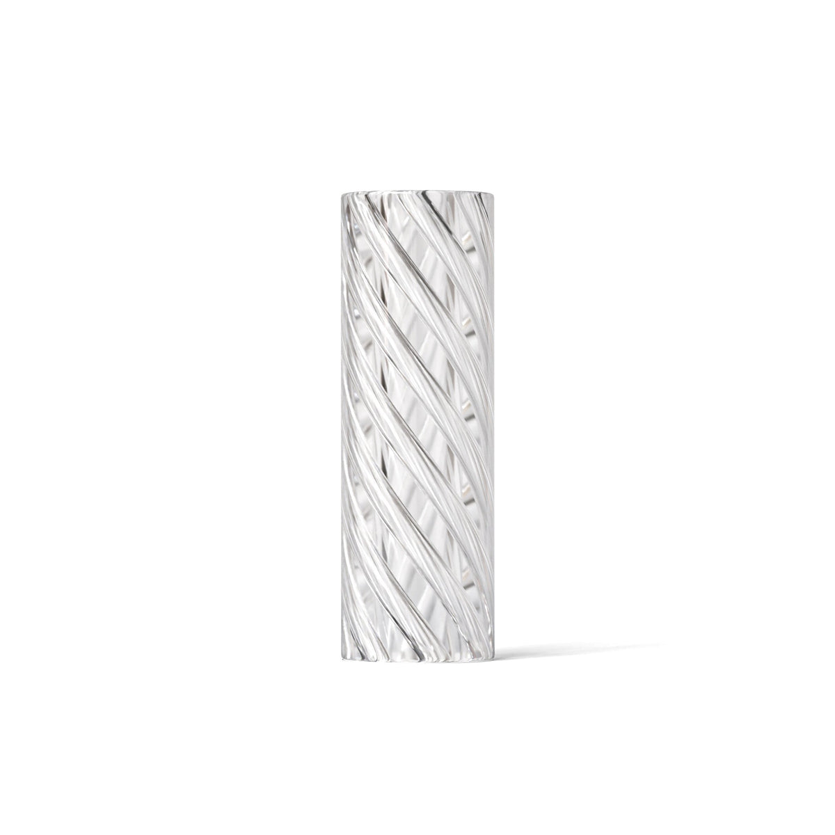 10mm Spiral Vortex Glass Filter Tips - Clear 175ct