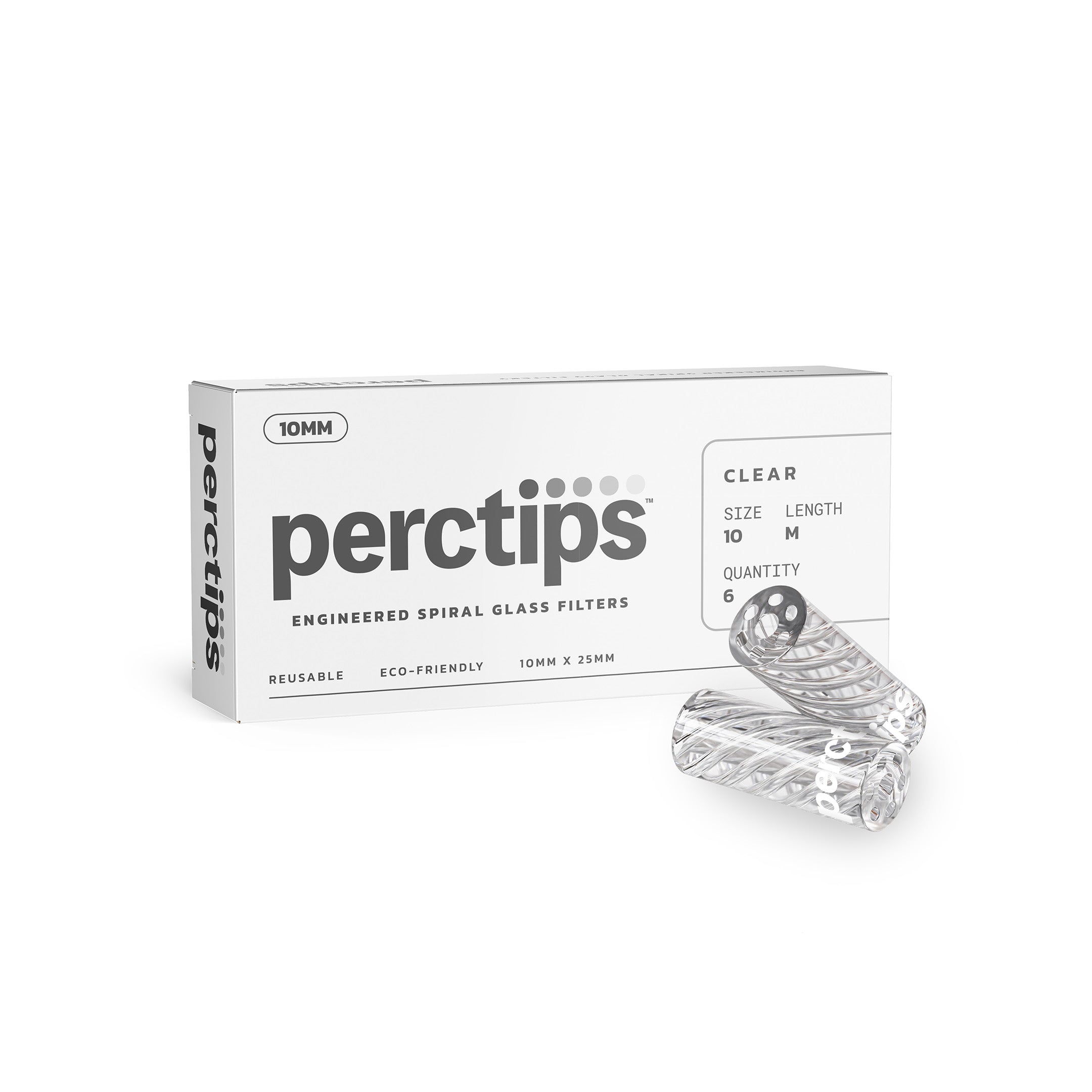 PercTips™ 10M Clear 6 Pack