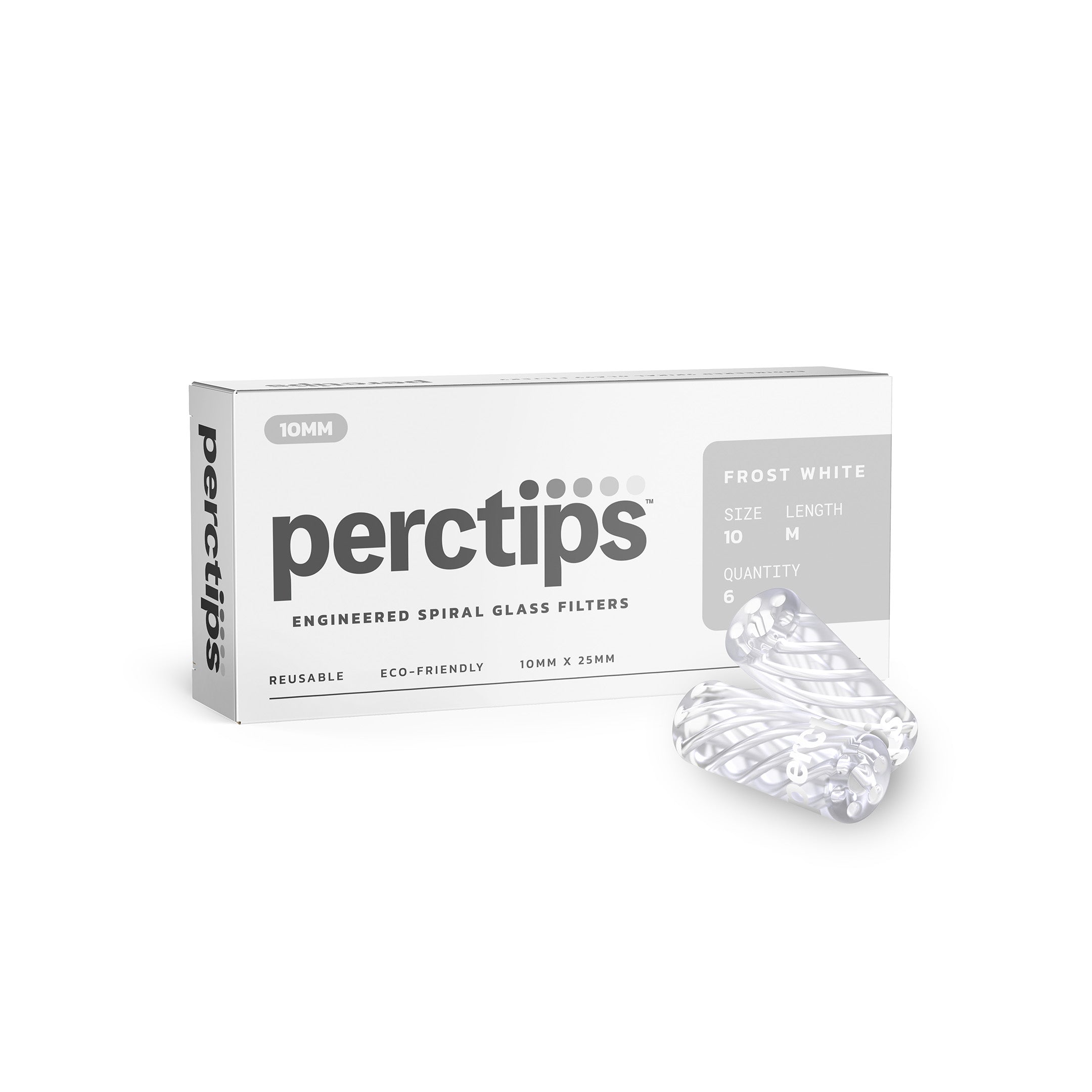 PercTips™ 10M White Frost 6 Pack