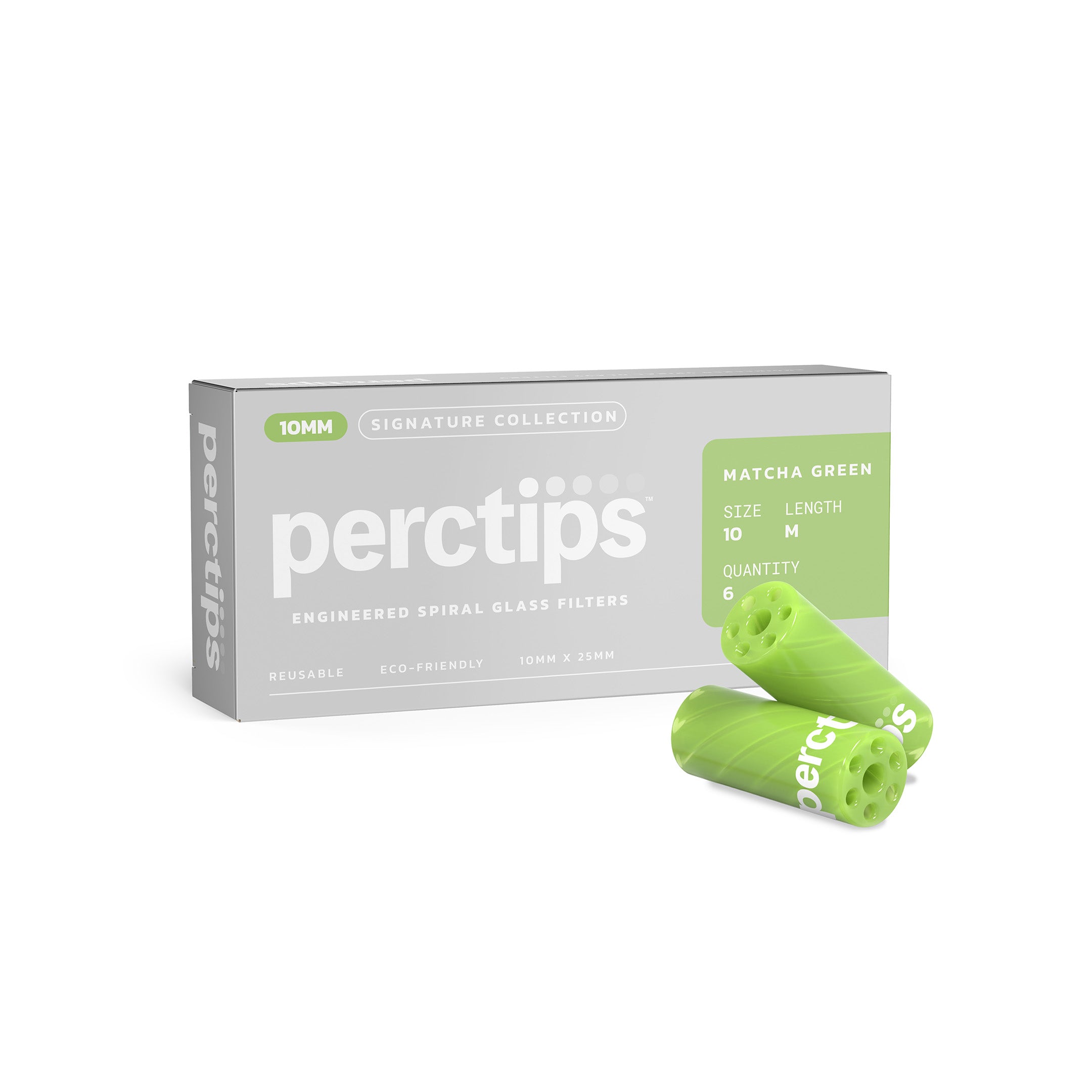 PercTips™ Signature 10M Green Matcha 6 Pack