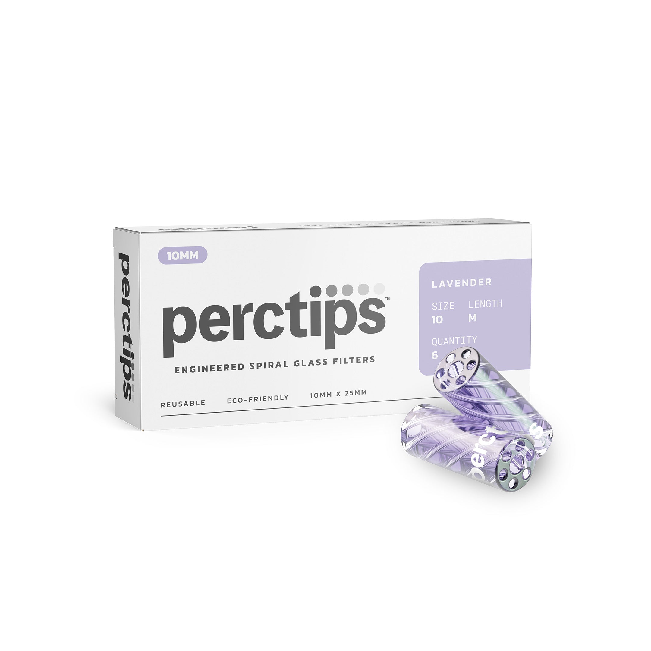 PercTips™ 10M Lavender 6 Pack