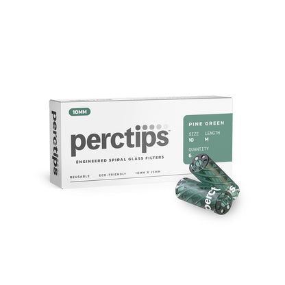 PercTips™ 10M Pine Green 6 Pack