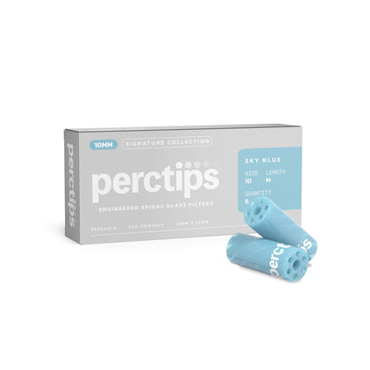 PercTips™ Signature 10M Sky Blue 6 Pack