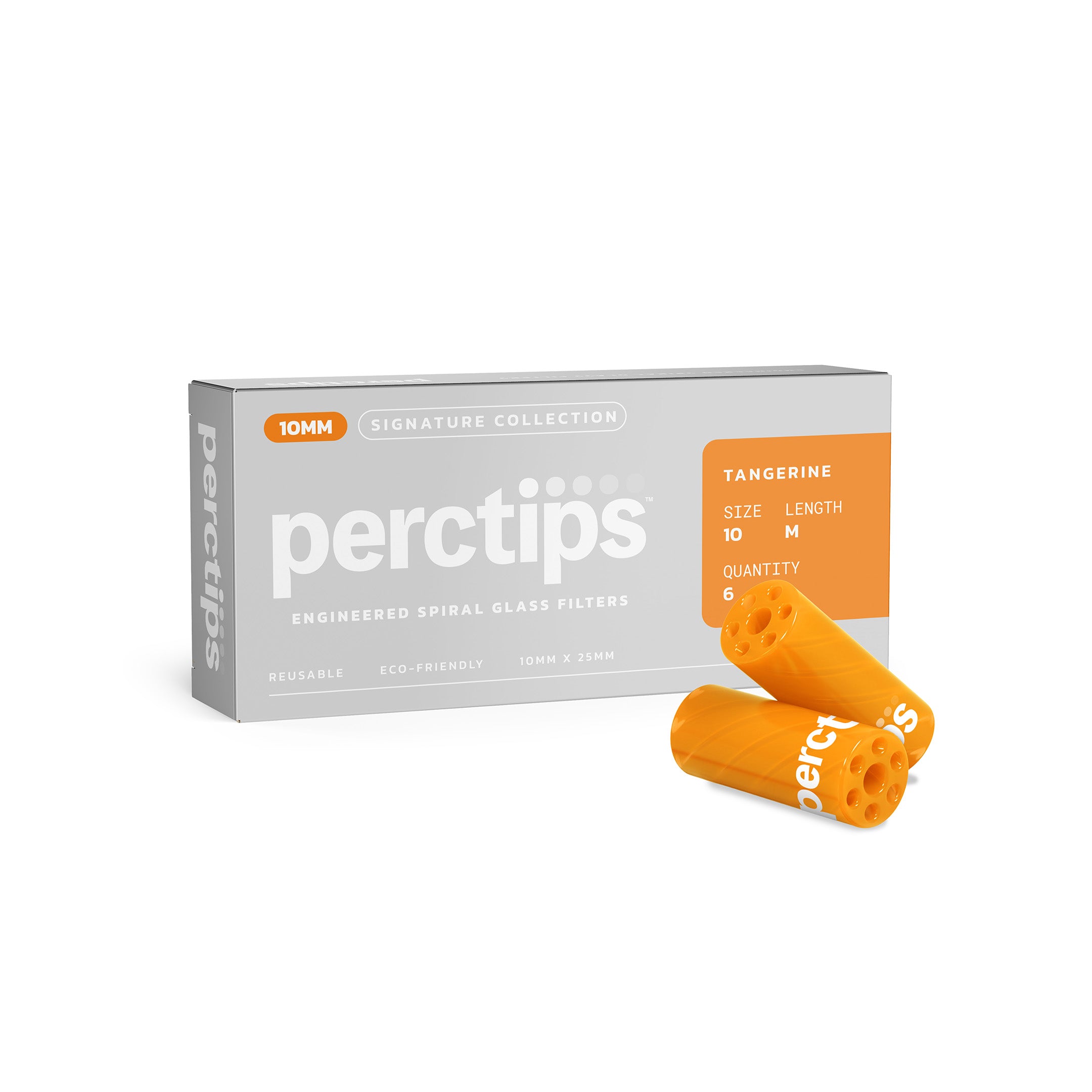 PercTips™ Signature 10M Tangerine 6 Pack